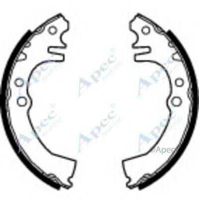 APEC BRAKING SHU600 Гальмівні колодки