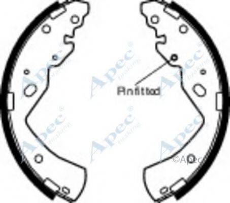 APEC BRAKING SHU777 Гальмівні колодки