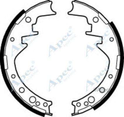 APEC BRAKING SHU393 Гальмівні колодки