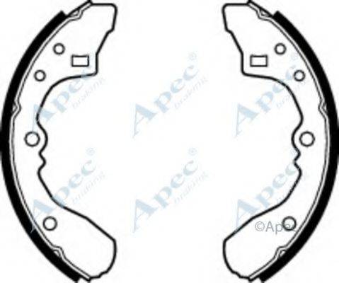 APEC BRAKING SHU432 Гальмівні колодки