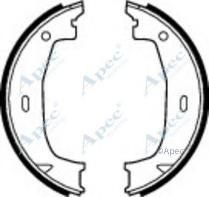 APEC BRAKING SHU622 Гальмівні колодки