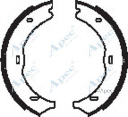 APEC BRAKING SHU685 Гальмівні колодки