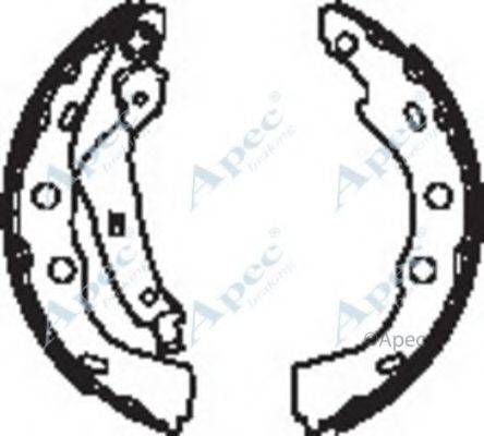 APEC BRAKING SHU709 Гальмівні колодки