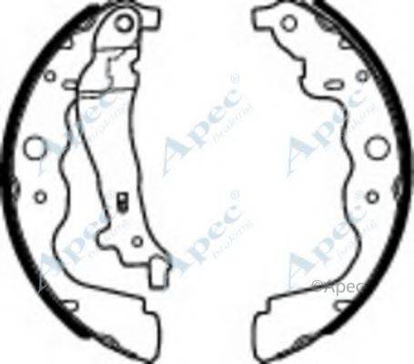 APEC BRAKING SHU735 Гальмівні колодки