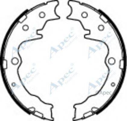 APEC BRAKING SHU745 Гальмівні колодки