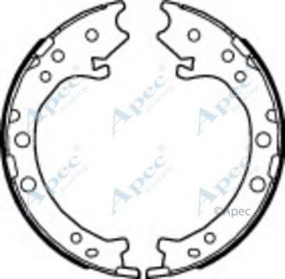 APEC BRAKING SHU762 Гальмівні колодки