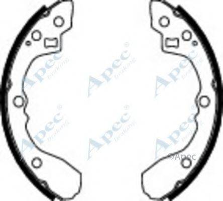 APEC BRAKING SHU789 Гальмівні колодки