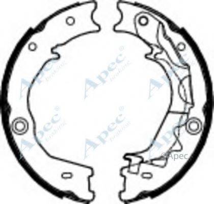 APEC BRAKING SHU797 Гальмівні колодки