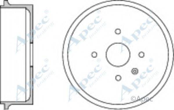 APEC BRAKING DRM9960 Гальмівний барабан