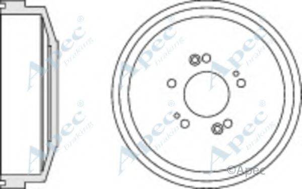 APEC BRAKING DRM9942 Гальмівний барабан