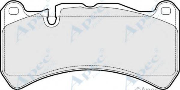 APEC BRAKING PAD1488 Комплект гальмівних колодок, дискове гальмо