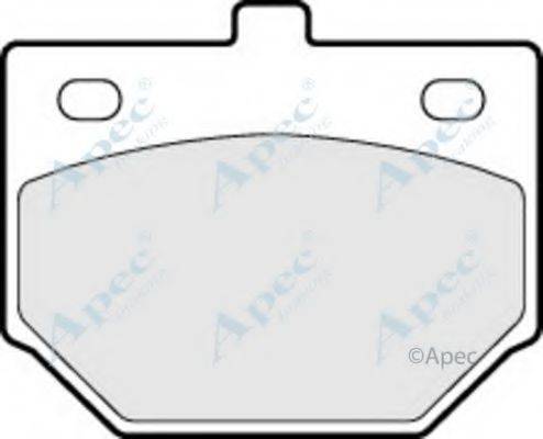 APEC BRAKING PAD309 Комплект гальмівних колодок, дискове гальмо
