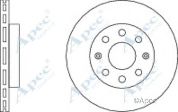 APEC BRAKING DSK2252 гальмівний диск