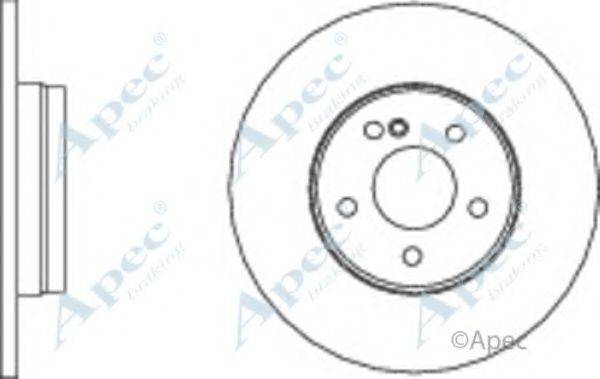 APEC BRAKING DSK2591 гальмівний диск