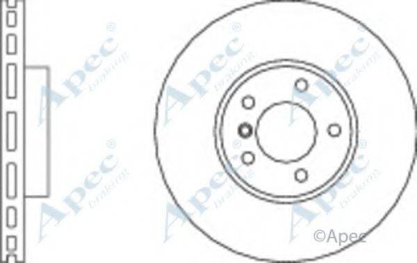 APEC BRAKING DSK2599 гальмівний диск