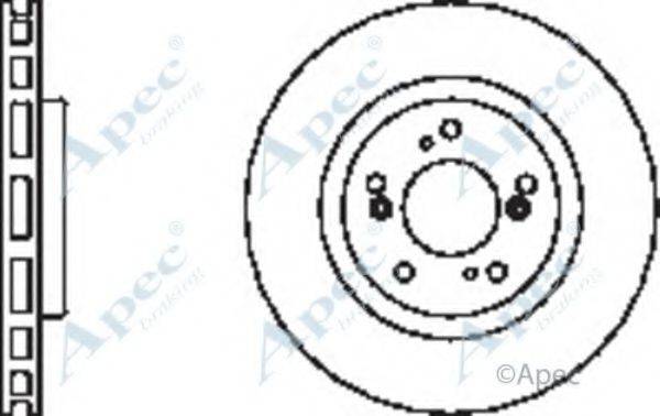 APEC BRAKING DSK2329 гальмівний диск