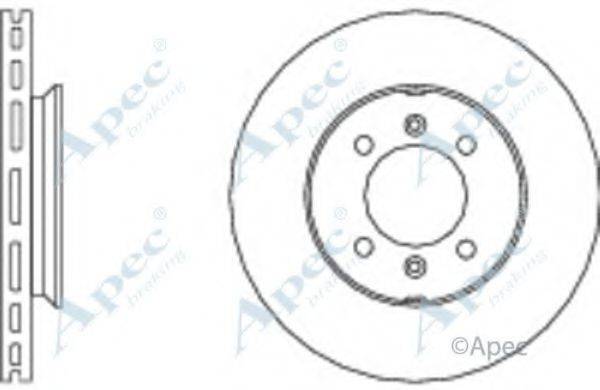 APEC BRAKING DSK150 гальмівний диск