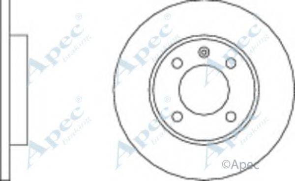 APEC BRAKING DSK197 гальмівний диск