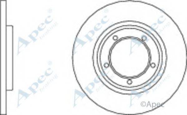 APEC BRAKING DSK2041 гальмівний диск