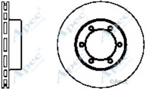 APEC BRAKING DSK2074 гальмівний диск