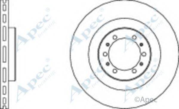 APEC BRAKING DSK2109 гальмівний диск