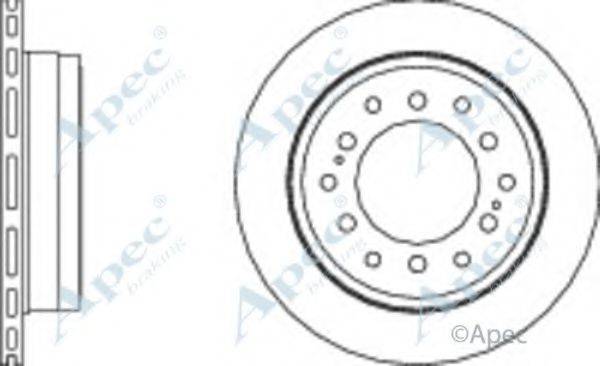 APEC BRAKING DSK2151 гальмівний диск