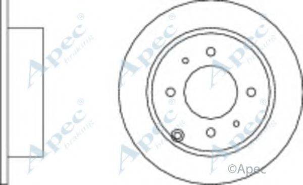 APEC BRAKING DSK2191 гальмівний диск