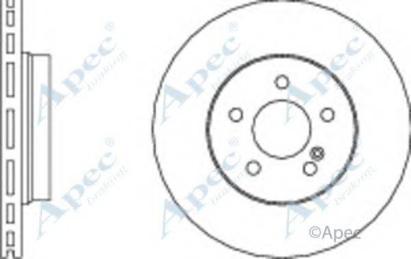 APEC BRAKING DSK2613 гальмівний диск