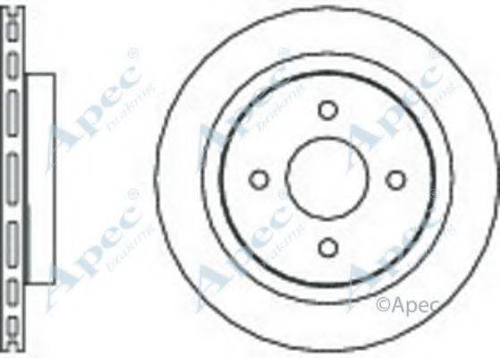 APEC BRAKING DSK2671 гальмівний диск