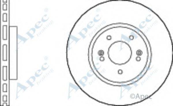 APEC BRAKING DSK2693 гальмівний диск