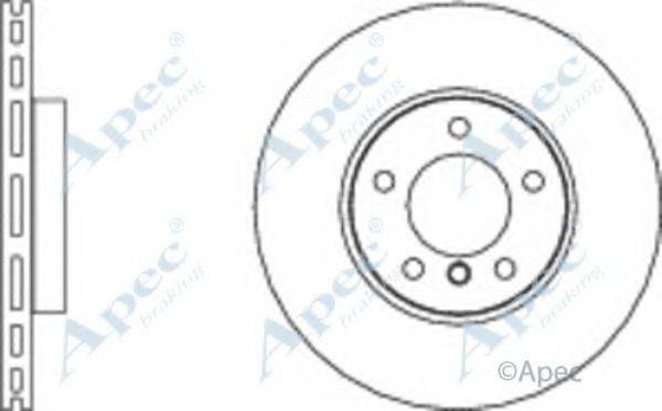 APEC BRAKING DSK2705 гальмівний диск