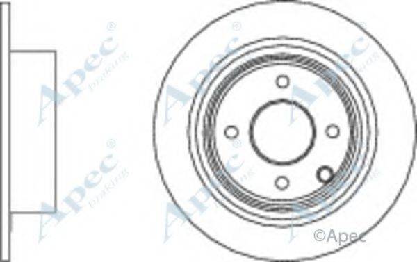 APEC BRAKING DSK2769 гальмівний диск