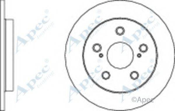 APEC BRAKING DSK2774 гальмівний диск