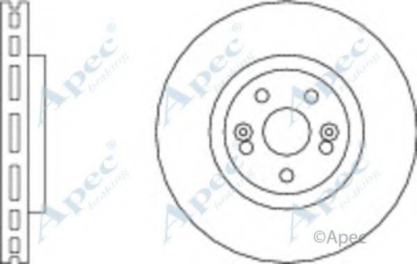 APEC BRAKING DSK2845 гальмівний диск