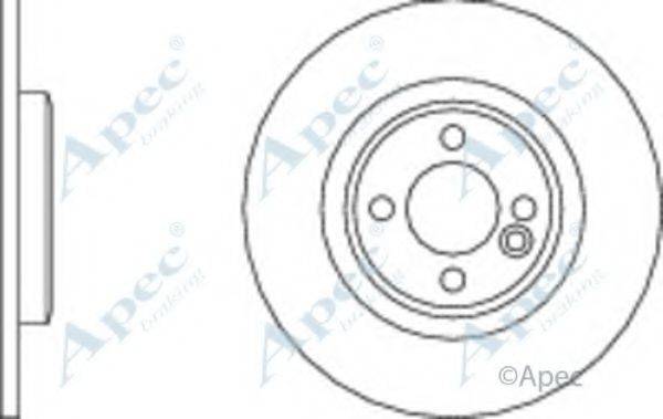 APEC BRAKING DSK2851 гальмівний диск