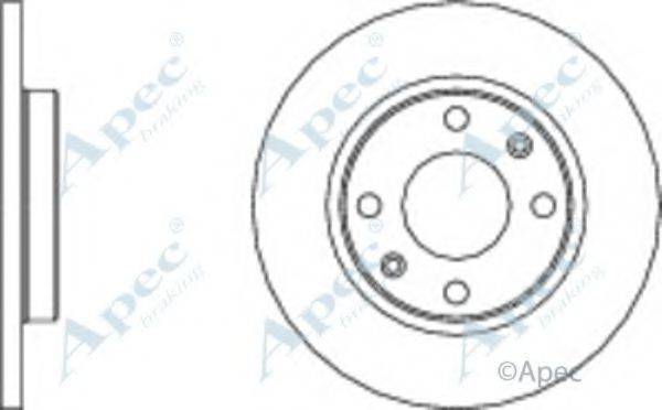 APEC BRAKING DSK290 гальмівний диск