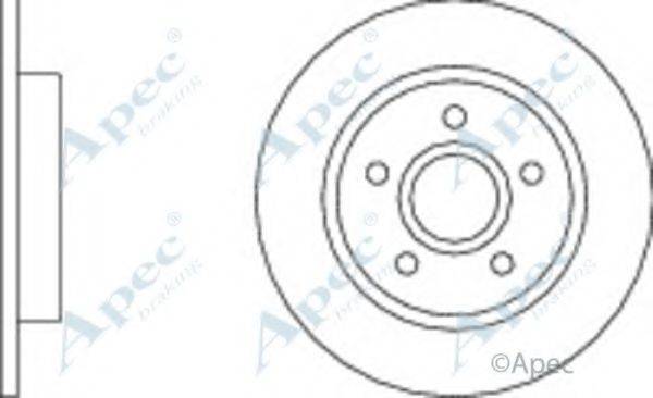 APEC BRAKING DSK2926 гальмівний диск