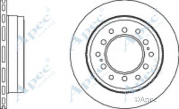 APEC BRAKING DSK2939 гальмівний диск