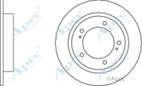 APEC BRAKING DSK2941 гальмівний диск