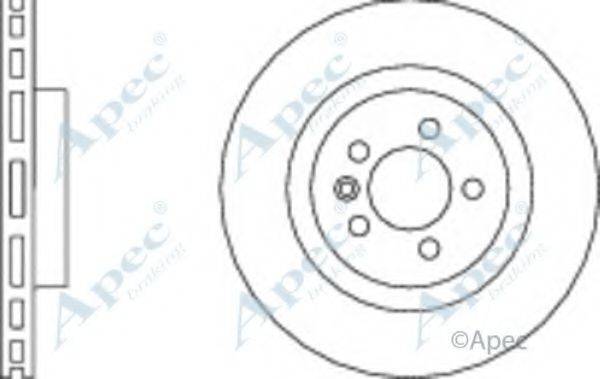 APEC BRAKING DSK2954 гальмівний диск