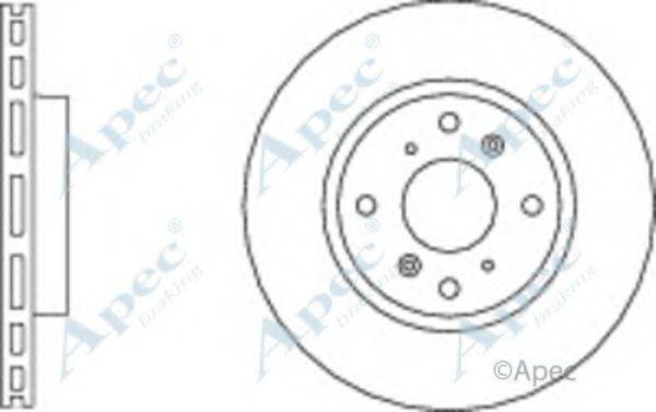 APEC BRAKING DSK2964 гальмівний диск