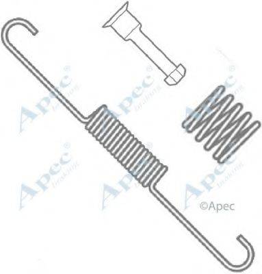 APEC BRAKING KIT2015 Комплектуючі, гальмівна колодка