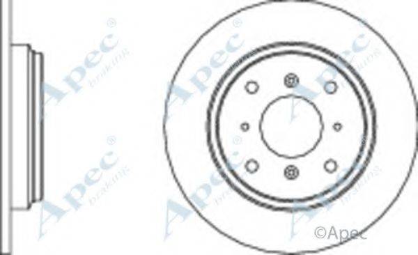 APEC BRAKING DSK353 гальмівний диск