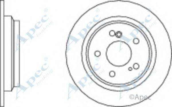 APEC BRAKING DSK605 гальмівний диск