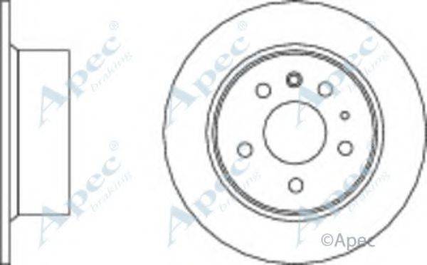 APEC BRAKING DSK612 гальмівний диск