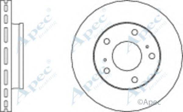 APEC BRAKING DSK664 гальмівний диск