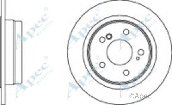 APEC BRAKING DSK718 гальмівний диск