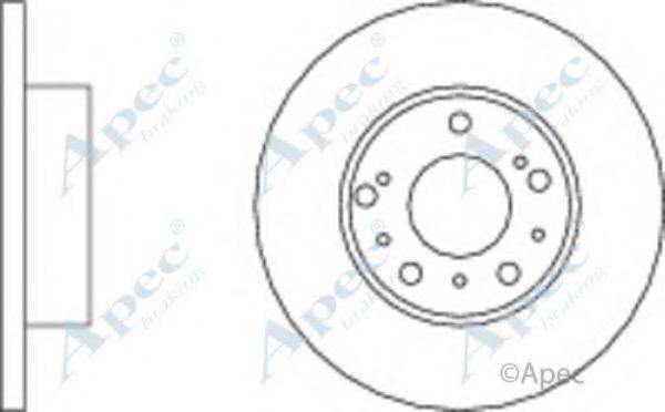 APEC BRAKING DSK903 гальмівний диск