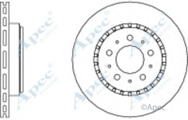 APEC BRAKING DSK917 гальмівний диск