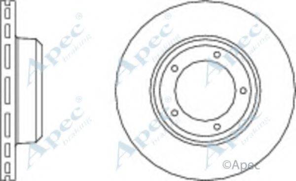 APEC BRAKING DSK931 гальмівний диск